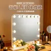 Amazon Hollywood Espejo de Belleza Iluminado Espejo de Escritorio LED para Maquillaje con Luces para Uso en Casa Espejo de Tocador de Alta Definición