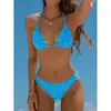 Novo maiô de duas peças com amarração estampado europeu e americano 2026, biquíni sexy, disponível no AliExpress, perfeito para férias, praias e fontes termais