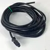 Conector de excavadora válvula solenoide de cambio rápido hidráulico válvula solenoide piloto de excavadora válvula inversora bobina 12V24V