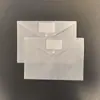 Bolsa Transparente de Archivo para Documentos A4 de Gran Capacidad, Bolsa de Almacenamiento de Archivos A4 de Alta Gama con Pegatinas de Etiquetas, Personalizable
