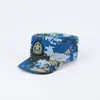 Gorra de Camuflaje Estilo Nuevo Entrenamiento Militar Plana Bordada Logo Sombrero para el Sol Gorra de Béisbol Estilo Versátil Gorra de Entrenamiento para Exteriores Moderna