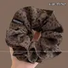 Scrunchies da moda e casuais para outono/inverno, elásticos de cabelo estilo coreano para coques, nova coleção 2026, elásticos de cabelo oversized com um visual sofisticado para mulheres