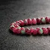 Em estoque Cristal de Gelo cor de doce otimizado Calcedônia Granate contas soltas fio de contas contas pequenas contas redondas contas soltas acessórios