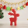 Roupas DIY Resina Epóxi Grande Médio Pequeno Veado de Natal Decoração de Velas Enfeites Aromaterapia Gesso Mesa Molde de Silicone
