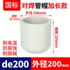Tapón de Tapa para Tubería Rongsheng Pph Soldadura por Fusión en Caliente Tapón PPR Accesorios de Conexión de Tubería de Plástico Pp Resistente a Altas Temperaturas 20 25 32