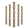 Broca helicoidal de alta calidad M35 totalmente rectificada con cobalto para acero inoxidable, metal, ángulo de hierro, madera y aleación de aluminio, 0.5-14mm