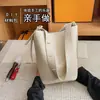 Bolsa balde DIY caseira estilo coreano bolsa de material bolsa nicho vintage nova moda feminina bolsa de ombro para o dia a dia sob o braço