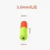 Frijoles de dos colores llamativos de capa fija para venta al por mayor, adecuados para la pesca de carpas y carpas cabezonas, con cola de flotador visible, para estanques negros y pesca salvaje, accesorios para equipo de pesca de carpas y carpas cabezonas