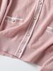 Cardigan Muito Bonito para o Início do Outono para Mulheres Bn691 Novo Estilo Loli Francês Gola V Cardigan Jk Tricô para Mulheres