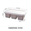 Hielo Congelado Cubo de Hielo Bueno Molde de Hielo Casero Cubo de Hielo de Silicona con Tapa Refrigerador Caja de Hielo Celebridad de Internet Caja Pequeña de Cubos de Hielo Bolsa de Hielo