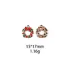 Calcetines de Papá Noel, Cascabeles, Sombreros, Accesorios de Joyería de Aleación para Manualidades, Accesorios para el Cabello Transfronterizos, Colgantes para Llaveros