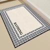 Tapete de Piso para Baño Tierra de Diatomeas Absorbente Suave Tapete Puerta Baño Inodoro Alfombra Antideslizante Hogar Secado Rápido Tapete para Pies Personalización