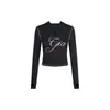 Iam*gia* nuevo conjunto de cárdigan con capucha y cremallera de edición limitada de Halloween con estampado de letras, mismo estilo que la popular colección "Davika"