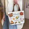 Bolso de Lona de Moda para Mujer 2026 Nuevo Modelo Bolso Tote Bolsa para Lonchera Minibolsa de Mano Bolsa para Almuerzo de Estudiante y Viajero al por Mayor