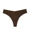 Calcinhas Femininas Seamless de Cintura Baixa Personalizadas Europeias e Americanas Respiráveis Esportivas Renda Europeia e Americana Triângulo Estampa de Zebra Floral ozon Transfronteiriço