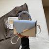 2025 Nuevo Bolso de Mano Casual Elegante de Color Contrastante Bolso de Hombro con Textura Bolso Cruzado para el Trabajo y Viajes