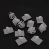 Fornecimento de fábrica adequado para carro moderno pequena tira decorativa fivela fivela de plástico branco fivela de couro de vedação de nylon Coleção Completa
