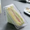 Caja para pasteles caja de embalaje desechable caja para sándwiches caja para pasteles caja para pastel de huevo para hornear caja de embalaje para pasteles