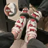 2026 Zapatos Nuevos para Niñas Otoño Superficie de Cuero Zapatos Deportivos Niños Medianos y Grandes Bebé Súper Populares Casual Zapatos Forrest Gump Suela Suave
