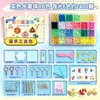 Set Completo de Cristal Luminoso Personalizado Juguetes para Niños Rompecabezas Educativos DIY Juguetes Cuentas Mágicas para Niñas Regalo de Cumpleaños