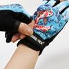 Los fabricantes suministran guantes de pesca Dew de tres dedos transpirables, antideslizantes, resistentes al desgaste y que absorben el sudor, guantes delgados para montar Dew de tres dedos Luya