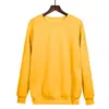 Sudadera de Color Sólido con Cuello Redondo, Talla Europea Transfronteriza para Hombres y Mujeres, Sudadera Básica de Moda sin Estampado E22