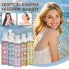 Udclub Perfume Spray Sem Álcool Transfronteiriço Spray de Fragrância Corporal com Números Dourados, Fragrância Brasileira de Longa Duração
