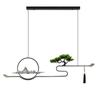 Nueva Mesa de Barra de Estudio Estilo Chino Lámparas de Arte Zen Estilo Chino Barra Larga Restaurante Sala de Té Mesa de Té Mesa de Té Lámpara Colgante