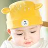 Atacado Chapéu infantil novo Primavera e Outono Chapéu de algodão Princesa mãe bebê Chapéu de pirata urso Chapéu macio de puxar desenho animado 5345