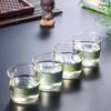 Jarra de Jugo de Vidrio Transparente Juego de Una Jarra Una Taza Hogar Vidrio de Alto Borosilicato Juego de Hervidor de Agua Fría para Una Persona