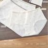 40-60kg Material Algodón Tencel 7A Antibacteriano Seda de Morera Parte Inferior Entrepierna Patrón Floral Mixto Calzones Cintura Baja
