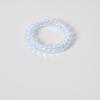 Cuerda de Teléfono de Cristal Transparente, Diadema para el Cabello, Goma Elástica de Colores de Moda, Diadema Elegante y Atractiva, Accesorio para el Cabello, Banda Elástica de Alta Elasticidad