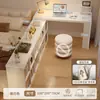 Escritorio de esquina, Mesa de estudio, Estantería, Tocador semi-cerrado con cama integrada, Escritorio para computadora, Escritorio para dormitorio y oficina en casa