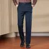 Calça Casual Masculina de Alta Qualidade 2026 Outono Novo Estilo Elástica Reta Solta Calça Social para Meia-idade Calça Longa Venda por Atacado