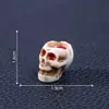 Figuras de pareja de calaveras de Halloween transfronterizas nuevas, lindas mini decoraciones, accesorios para manualidades, paisaje en miniatura, pequeños adornos de escritorio
