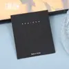 Papel preto especial estilo coreano com estampagem dourada, cartão para grampo de cabelo, cartão para embalagem de joias, cartão expositor para brincos, em estoque do fabricante