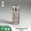 Rongshantang Taza de Bolsillo de Titanio Puro de Doble Capa Taza de Agua Portátil para Hombres y Mujeres Nueva 2025 Taza de Titanio de Alto Valor Taza Térmica