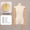 2023 nuevo coreano pecho plano cuerpo plano tienda de ropa modelo femenino exhibición de escaparate accesorios maniquí de medio cuerpo mesa