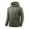 Nueva Chaqueta de Plumón Blanca de Pato para Invierno al Aire Libre, Mismo Estilo para Hombres y Mujeres, Cálida, Ligera, con Capucha, Cortavientos, Chaqueta Deportiva para Pareja