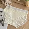 Bragas de Estilo Japonés Lindas de Macarrón de Cintura Media para Niñas, Mujeres con Lazo Cómodas Transpirables al por Mayor de Seda de Hielo