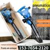 Motosserra Pneumática Portátil FLJ-400 Motosserra Pneumática à Prova de Explosão de Mina Concreto Madeira Serra de Corrente de Diamante