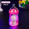 Influencer de Tiktok Caricatura Creativo Peculiar Biberón Encendedor Llama Rosa Parpadeante Genial Regalo de Cumpleaños para Novio
