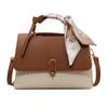 Bolso de mano de moda de nicho francés para mujer, novedad de 2023, bolso cuadrado pequeño para ir al trabajo, bolso de hombro informal de alta calidad