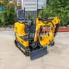 Mini Escavadeira Multifuncional Ht06 para Demolição de Paredes Internas e Trituração de Piso de Cimento de Porão