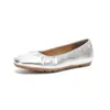Súper suaves y cómodos~ Zapatos planos de tacón bajo, punta redonda plisada y corte bajo para mujer, colección otoño 2026, cómodos para usar todo el día