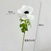 Com Yang Sen Layout de Casamento Simulação Veludo Anêmona Flor de Casa Arranjo de Flores Material Simulação Halo Tingimento Flor de Seda