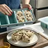 Contenedores de silicona transfronterizos para almacenamiento de alimentos, para uso doméstico, aptos para microondas, cajas para mantener la frescura, almacenamiento en refrigerador de cocina, contenedores de conservación herméticos