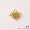 Nó Ruyi Tricotado à Mão Artesanal DIY Nó Chinês Borla Material Corda de Mão de Jade Chaveiro Pingente Atacado