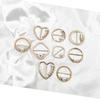 Hebilla Multifuncional de Estilo Coreano de Alta Calidad Hebilla para Cinturón Hebilla para Ropa Hebilla Decoración de Perlas y Pedrería Accesorios Hebilla para Nudo de Esquina de Ropa