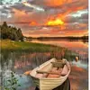 Nuevo atardecer colorido pintura de diamantes 5D diy completo de diamantes pintura decorativa Amazon proveedores transfronterizos fabricantes al por mayor
